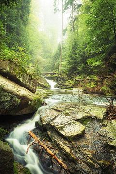 Chutes de l'Ilse dans la vallée de l'Ilse