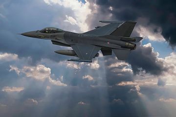 F-16 Fighting Falcon by Gert Hilbink