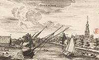 Coenraet Decker, Ansicht von Overschie, 1678 - 1703 von Atelier Liesjes Miniaturansicht