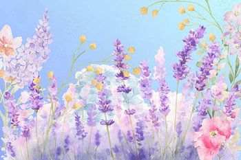 Floral Enchantment with Lavender