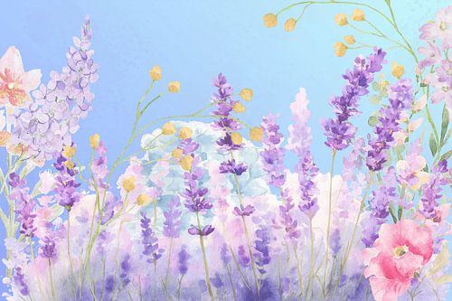 Blütenzauber mit Lavendel