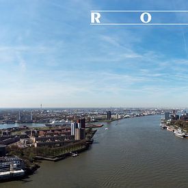 Rotterdam skyline van Arthur Mol