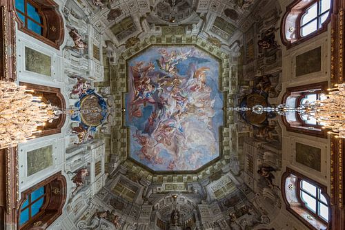 Fresque dans le musée du Belvédère