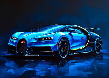 Bugatti Chiron 2 van MIROKU