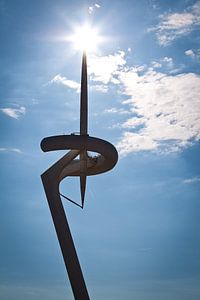 Communication tower in Barcelona von Jesse Meijers