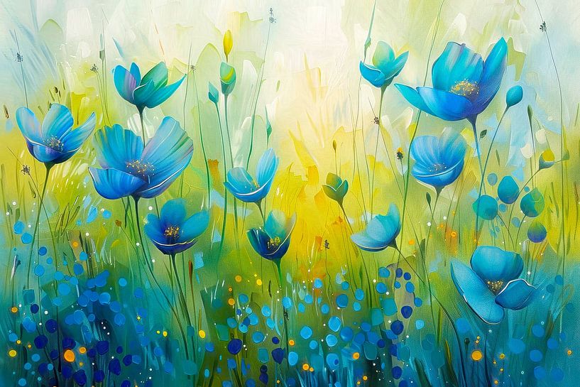 Wildblumenwiese von Jutta Maria Pusl