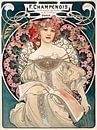 F. Champenois Imprimeur-Editeur by Alphonse Mucha by Peter Balan thumbnail