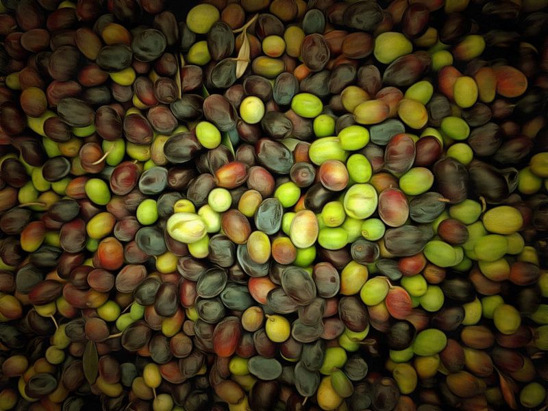 Olive Art by Dorothy Berry-Lound