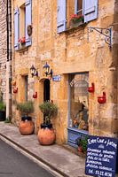 Cosy french street in village