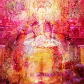 Chinese empress van jejaka art