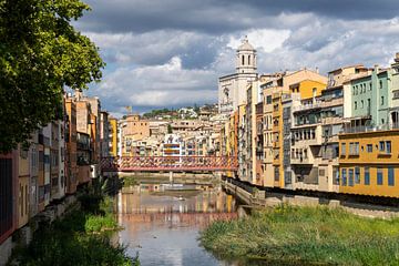 Girona aan de Onyar van Humphry Jacobs