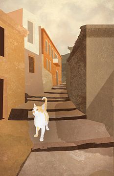 die Treppe hinunter | citycats 1