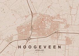Hoogeveen Map by Stef van Campen