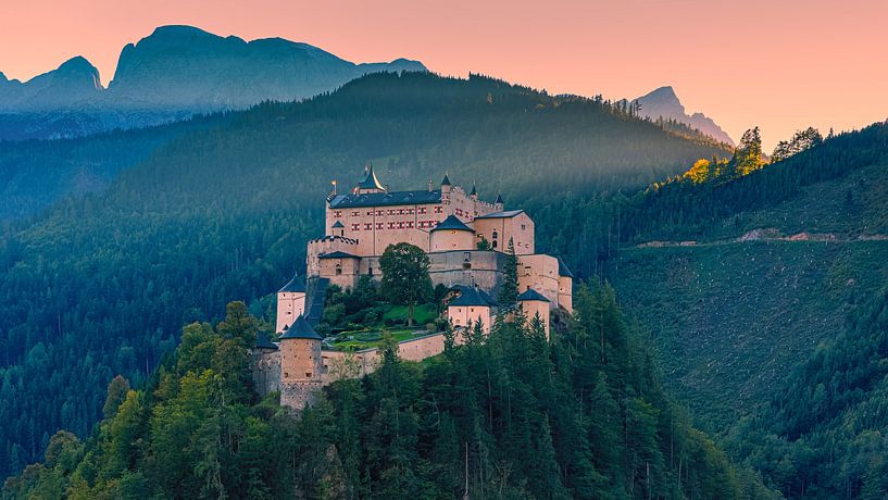 Castle Hohenwerfen, Austria by Henk Meijer Photography