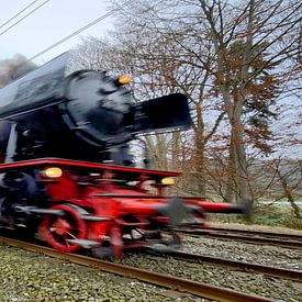 Train à vapeur à Arnhem sur Eric de Haan