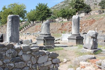 Abgebrochene Säulen- Philippi / Φίλιπποι (Daton) - Griechenland