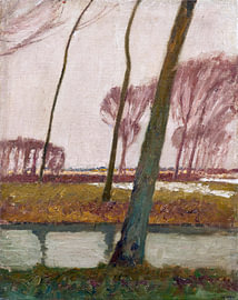 Walter Ophey - Paysage de campagne, vers 1906