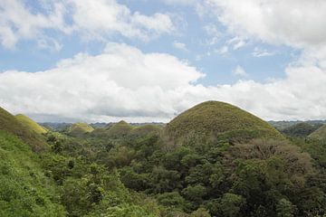 Filipijnen - Chocolate Hills Bohol van Chantal Cornet