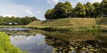 Historisch Fort Bourtange, Nederland Panorama van Imladris Images