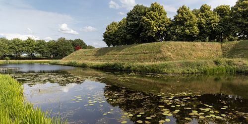 Historisch Fort Bourtange, Nederland Panorama