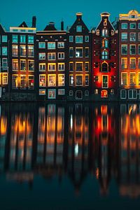 Damrak 3 Amsterdam van Beautiful Netherlands Photography