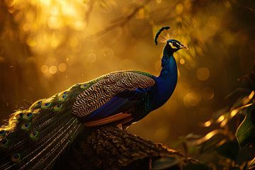 Peacock by Poster Art Shop