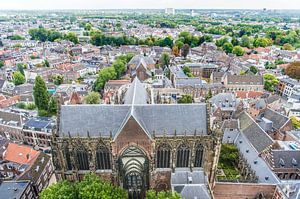 Uitzicht van de Domtoren over Utrecht van De Utrechtse Internet Courant (DUIC)