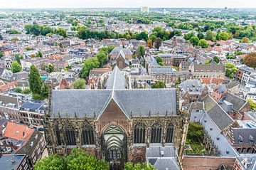 Uitzicht van de Domtoren over Utrecht