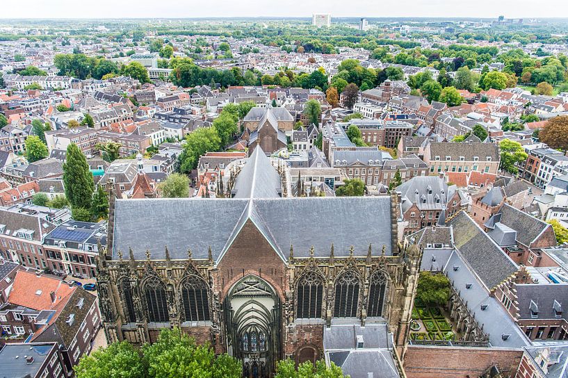 Uitzicht van de Domtoren over Utrecht par De Utrechtse Internet Courant (DUIC)