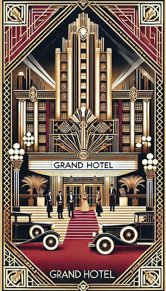 Art Deco Grand Hotel by Eric Nagel