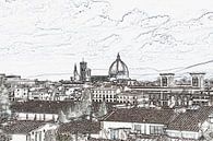 Florence, Italië van Gunter Kirsch thumbnail