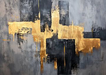 Echoes of Forgotten Gold van ARTEO Schilderijen