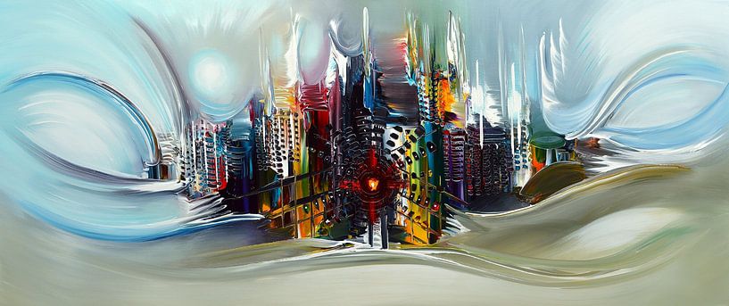 Monde fantastique par Gena Theheartofart