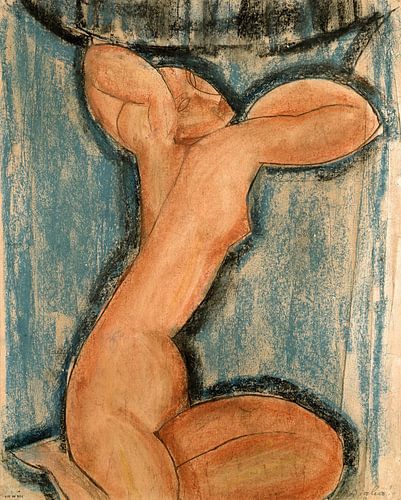 Amedeo Modigliani ,Caryatid