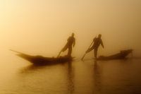Insle Lake Fishermen