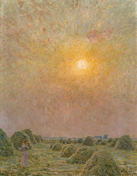 Zonsondergang, Emile Claus van Meesterlijcke Meesters