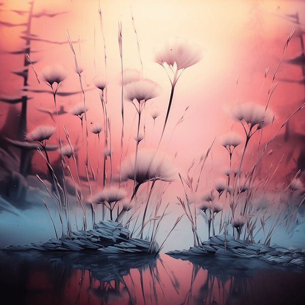Japanese flowers by CanvasbyCaro