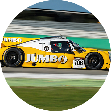 De LMP3 raceauto van Jumbo 