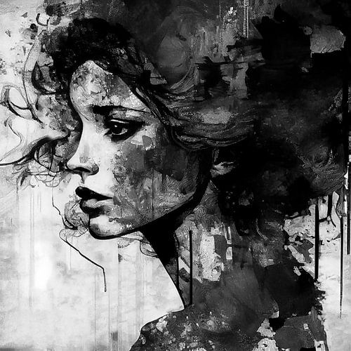 Melancholica noir et blanc