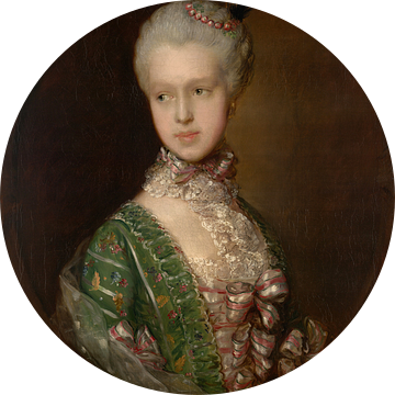 Elizabeth Wrottesley, later hertogin van Grafton, Thomas Gainsborough...