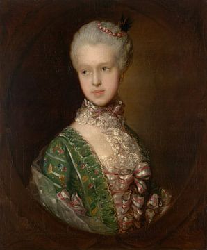 Elizabeth Wrottesley, spätere Herzogin von Grafton, Thomas Gainsborough