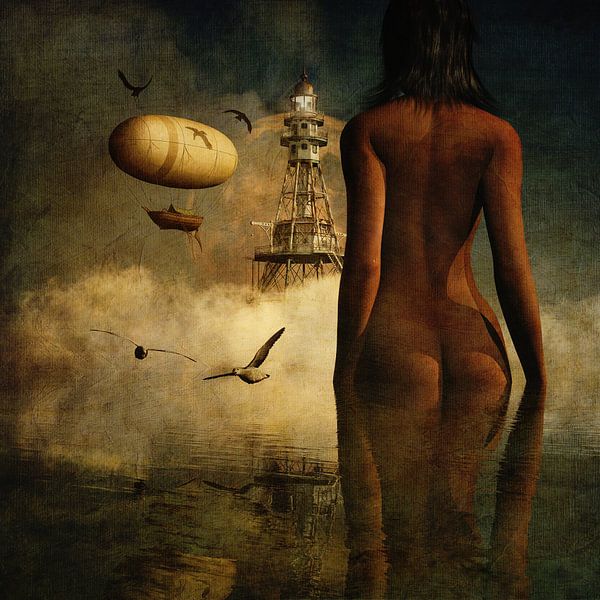 Rêve –  Le rêve de Julia sur le phare et ses habitants par Jan Keteleer