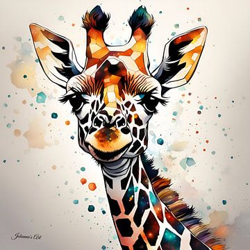 Chibi-Giraffe 3 von Johanna's Art