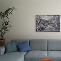 Photo de nos clients: Le mur de Geraardsbergen par Leon van Bon, sur toile