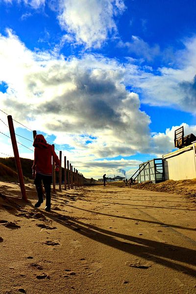 View through beach by Hannahs Wereld