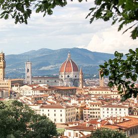 Dromerig Uitzicht over Florence van The Book of Wandering