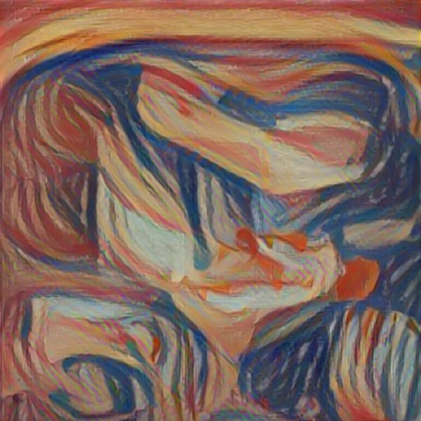 Abstract Inspiratie XIII van Maurice Dawson