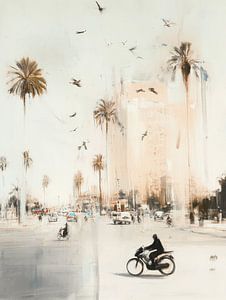 Straßenleben in Marrakesch