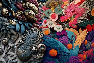 art japonais abstrait