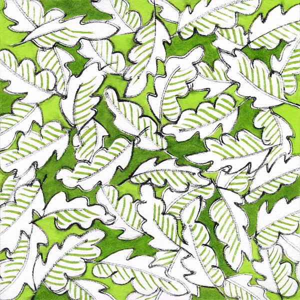 Grüne Blätter von ART Eva Maria